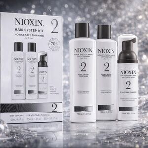 Nioxin System 2 Scalp Therapy Kit - White Bottles